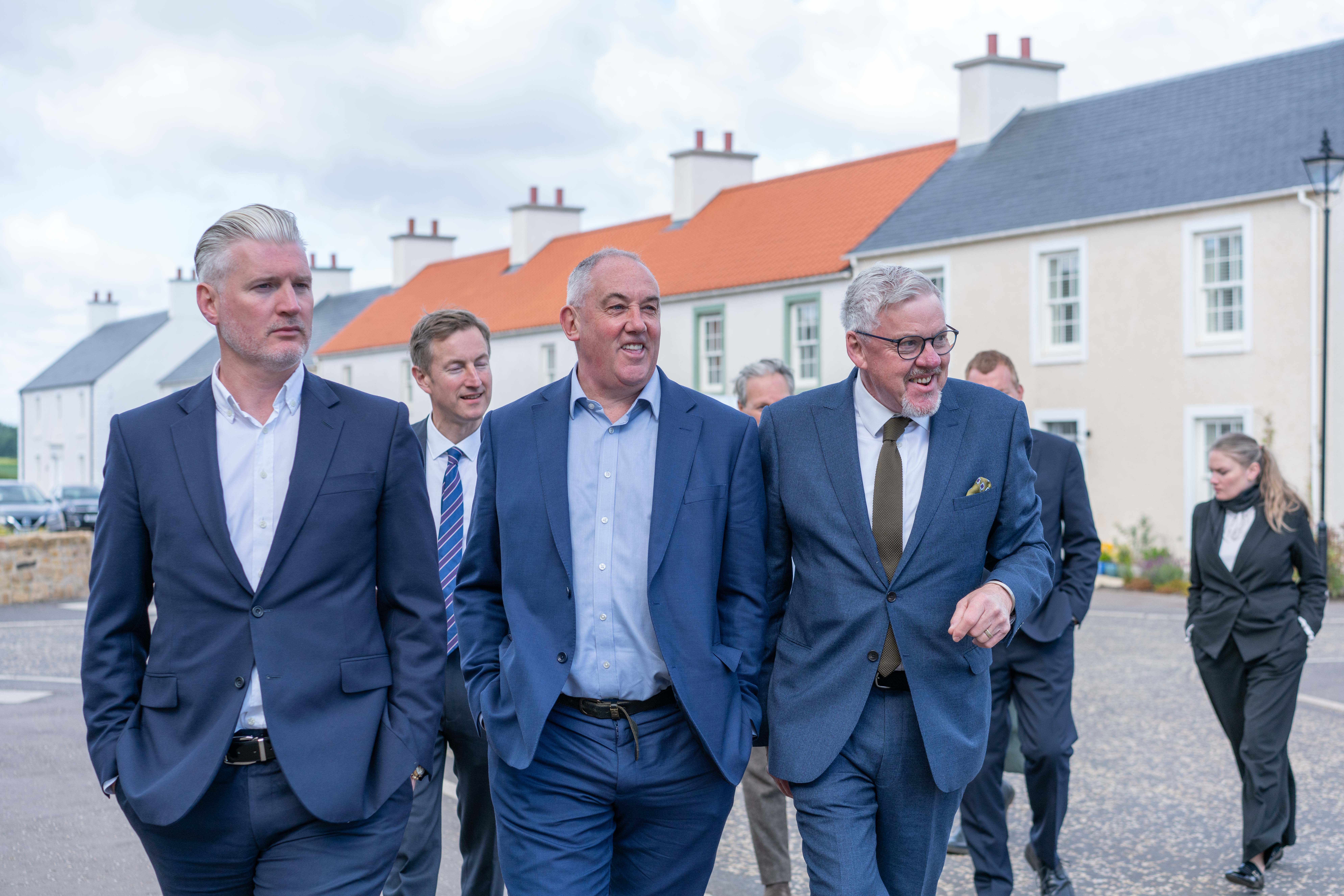 Scottish Housing Minister visit at Longniddry Village 