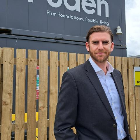 Gregor Adam, Construction Director for Cruden Homes