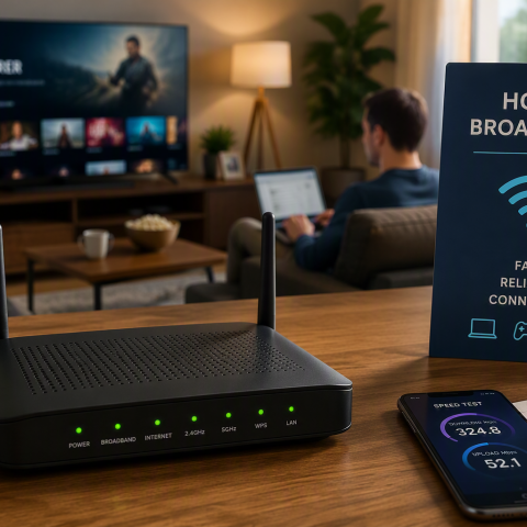 Home broadband equipment