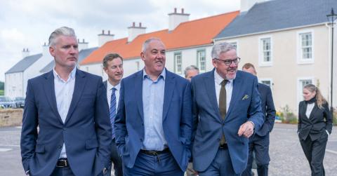 Scottish Housing Minister visit at Longniddry Village